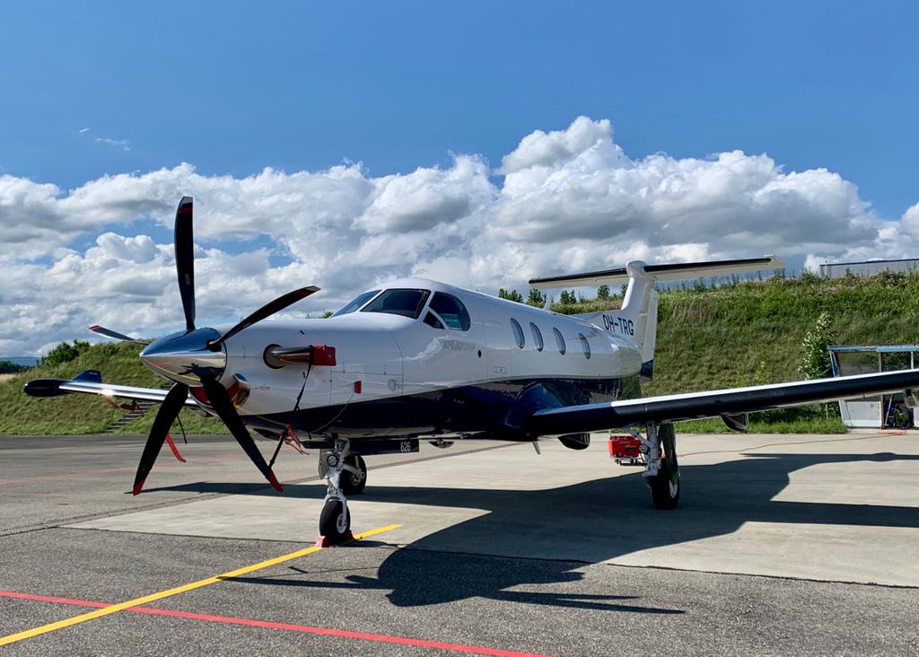 Pilatus PC12 à Lausanne